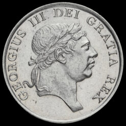 1815 George III Silver Three Shilling Bank Token Obverse