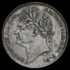 1824 George IV Milled Silver Sixpence Obverse