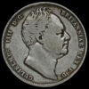 1837 William IV Milled Silver Half Crown Obverse