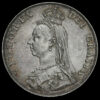1887 Queen Victoria Jubilee Head Silver Florin Obverse