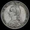 1892 Queen Victoria Jubilee Head Silver Sixpence Obverse