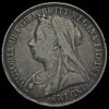 1896 Queen Victoria Veiled Head Silver LX Crown Obverse
