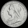 1900 Queen Victoria Veiled Head Silver Florin Obverse