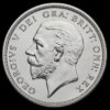 1927 George V Silver Proof Wreath Crown Obverse