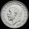 1927 George V Proof Silver Sixpence Obverse