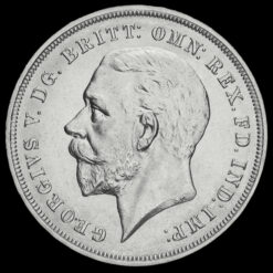 1935 King George V Rocking Horse Silver Jubilee Crown Obverse