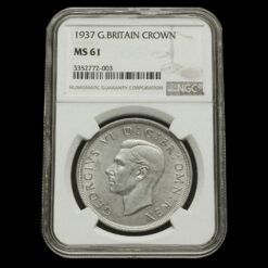 1937 George VI Coronation Silver Crown