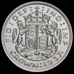 1937 George VI Coronation Silver Crown Reverse