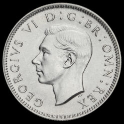 1938 George VI Silver Scottish Shilling Obverse