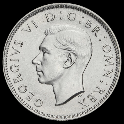 1938 George VI Silver Scottish Shilling Obverse