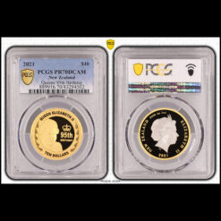 2021 Queen Elizabeth II 95th Birthday 1oz .9999 Gold Proof Ten Dollars Coin - PCGS