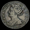 1703 Queen Anne Early Milled Silver Vigo Sixpence Obverse