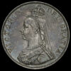 1889 Queen Victoria Double Florin Obverse
