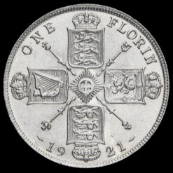 1921 George V Silver Florin Reverse