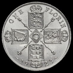 1923 George V Silver Florin Reverse