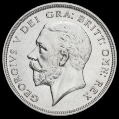 1929 George V Silver Wreath Crown Obverse