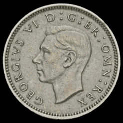 1952 George VI Sixpence Obverse