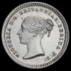 1838 Queen Victoria Young Head Silver Three-Halfpence Obverse