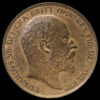 1902 Edward VII Low Tide Penny Obverse