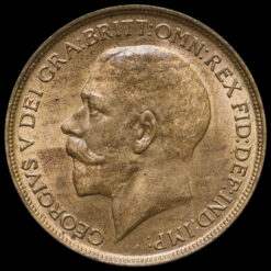 1912 H George V Penny Obverse