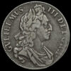 1695 William III Early Milled Silver Octavo Crown Obverse