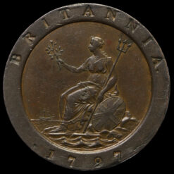 1797 George III Cartwheel Twopence Reverse