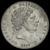 1819 George III Milled Silver LIX Crown Obverse