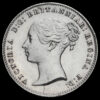 1838 Over Sideways 8 Queen Victoria Young Head Silver Fourpence / Groat Obverse