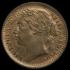 1878 Queen Victoria Bronze Third Farthing Obverse