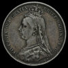 1887 Queen Victoria Jubilee Head Silver Sixpence Obverse