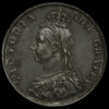 1887 Queen Victoria Jubilee Head Silver Florin Obverse