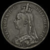 1889 Queen Victoria Jubilee Head Silver Crown Obverse