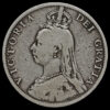 1891 Queen Victoria Jubilee Head Silver Florin Obverse