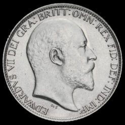 1902 Edward VII Silver Sixpence Obverse