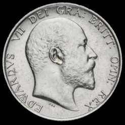 1907 Edward VII Silver Shilling Obverse
