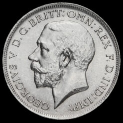 1914 George V Silver Florin Obverse