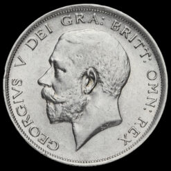 1919 George V Silver Half Crown Obverse