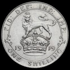 1919 George V Silver Shilling Reverse