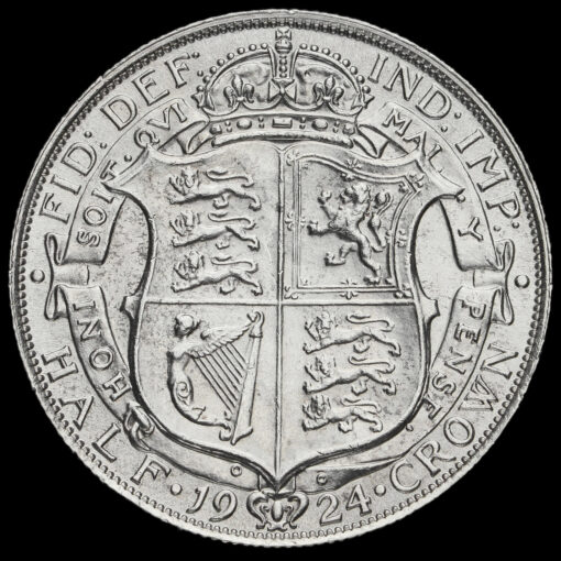 1924 George V Silver Half Crown Reverse