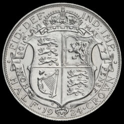 1924 George V Silver Half Crown Reverse