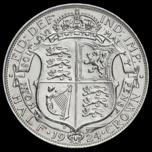 1924 George V Silver Half Crown Reverse