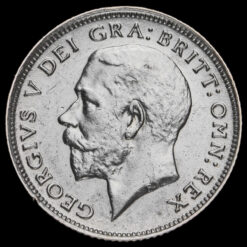 1924 George V Silver Sixpence Obverse