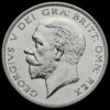 1927 George V Silver Proof Half Crown Obverse