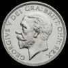 1927 George V Proof Silver Shilling Obverse