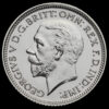 1927 George V Proof Silver Sixpence Obverse