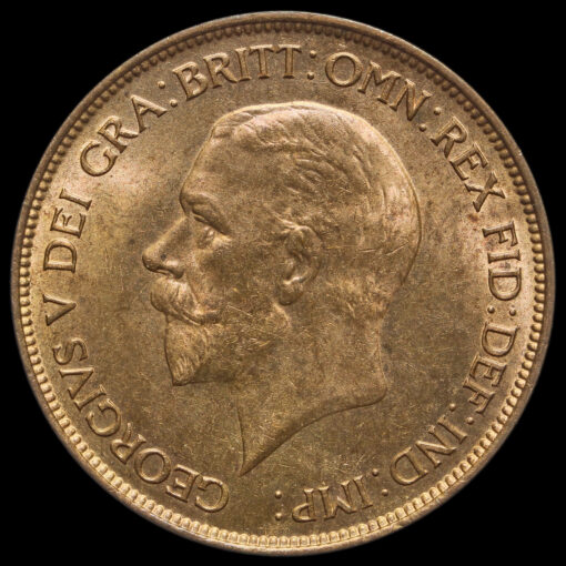 1929 George V Penny Obverse