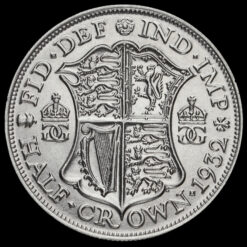 1932 George V Silver Half Crown Reverse