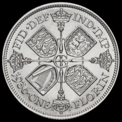 1936 George V Silver Florin Reverse