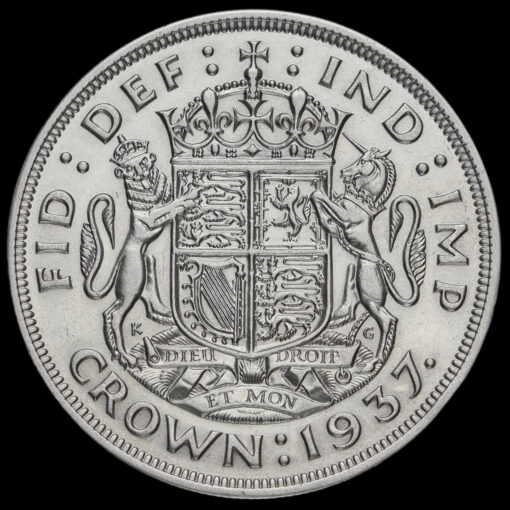 1937 George VI Coronation Silver Crown Reverse