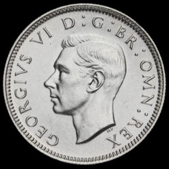 1939 George VI Silver Scottish Shilling Obverse